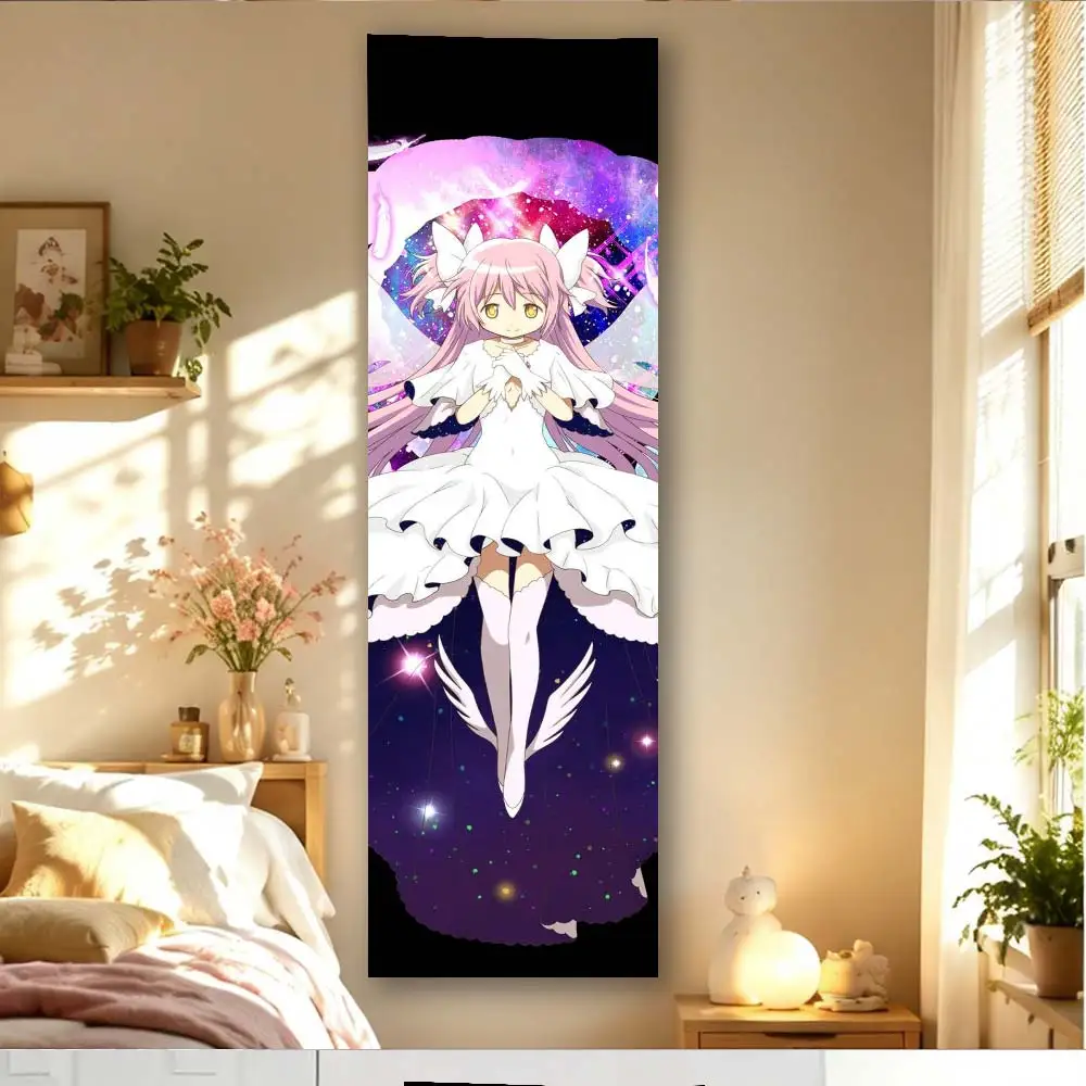 Ultimate Madoka Puella Magi Madoka Magica Vertical Long Tapestry Galaxy Star Wall Hanging Decor Gift