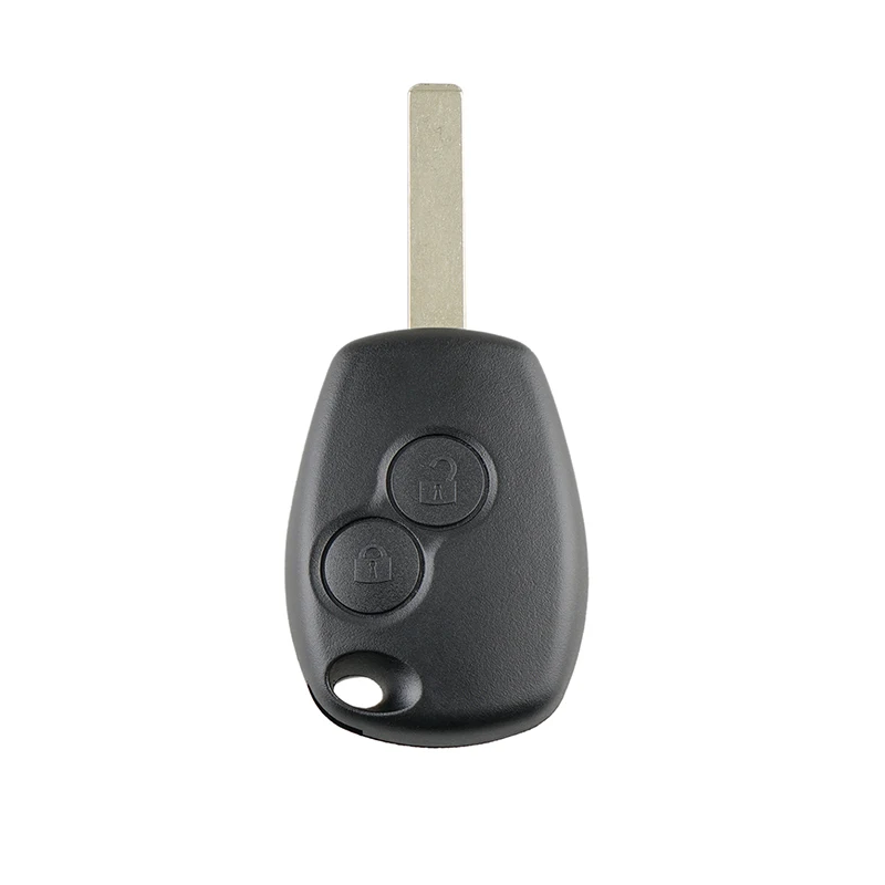 1Pcs 2 Button Switch Car Remote Key Fob Shell Case Fit For Renault Trafic Clio Kangoo Master Modus Twingo Dacia Sandero Duster