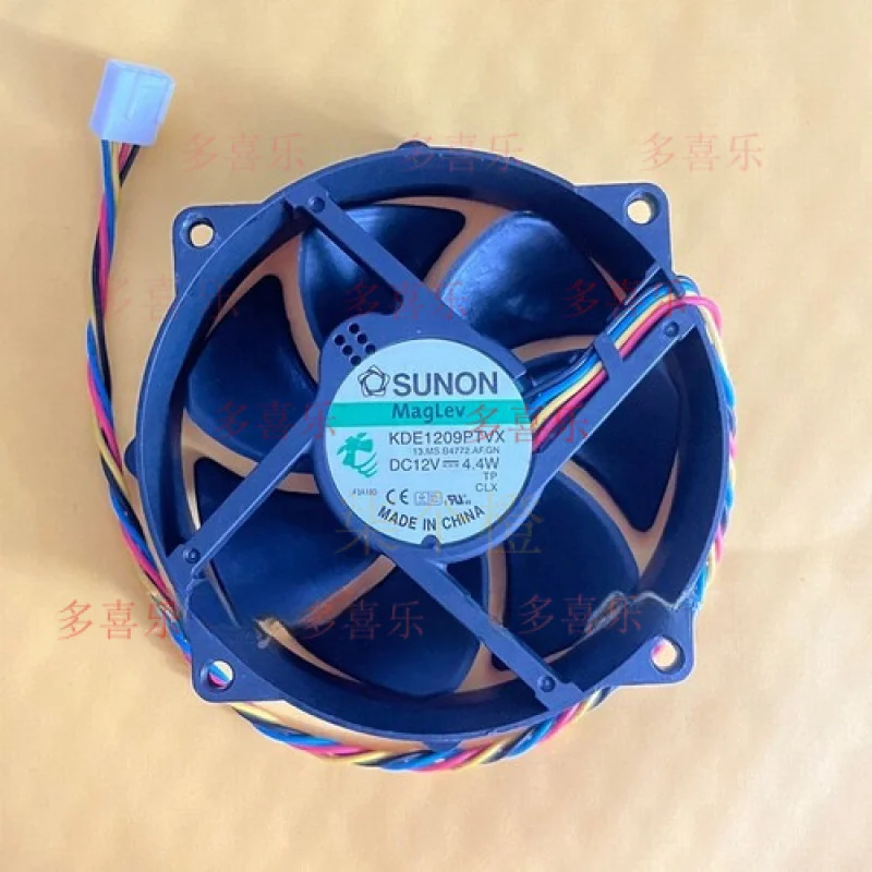 

EE для SUNON MagLev KDE1209PTVX 92 мм x 25 мм 12 В 0,37 А охлаждающий вентилятор 4,4 Вт 4 контакта