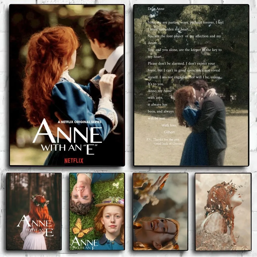 Anne With An E Movie Poster No Framed Poster Kraft Club Bar Paper Vintage Poster Wall Art Painting Bedroom Study Stickers