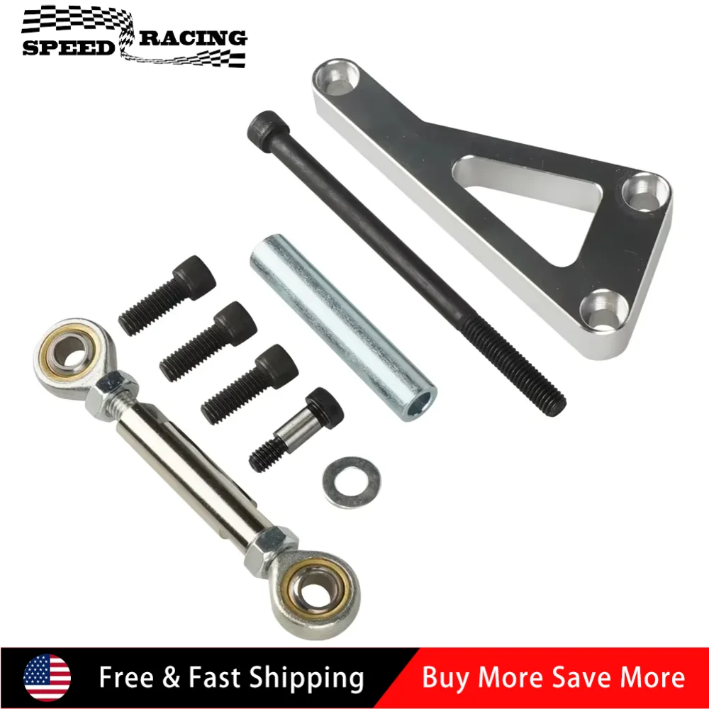 

551411 High Quality Billet Aluminum Alternator Bracket Kit for Chevrolet SBC 350 305 327 383 5.0L 5.7L V8 Engine EM-1032