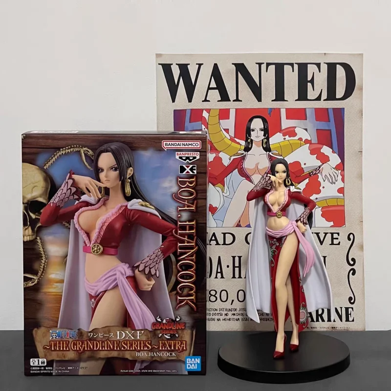 17cm Bandai Banpresto One Piece Boa Hancock Figure Grand Line Ver Action Figurine Anime Collection Model Doll Statue Doll Gift