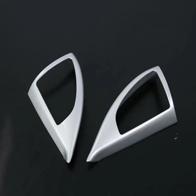 2Pcs Car Interior A-pillar Horn Sound Speaker Frame Cover Decoration Parts Auto Accessories For BMW X2 F39 2018 2019 2020 2021