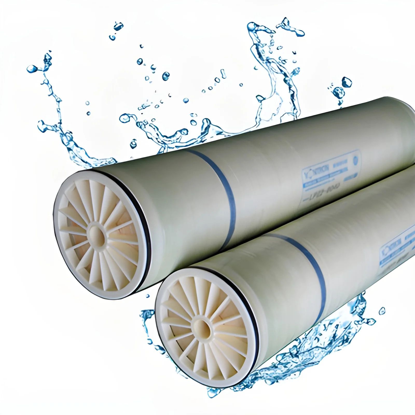8040 Industrial RO Reverse Osmosis Membrane Element For Hotel Factory Construction Water Treatment System
