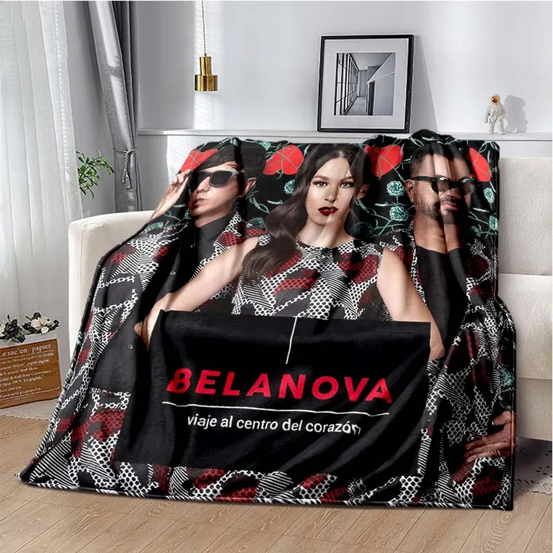 

Mexico Belanova Band Blanket,music Throw Blankets,boy and Girl Like It,for Sofa Bed Office Car and Brithday Gift