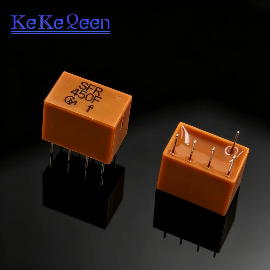 10Pcs/Lot LT450FW SFR450FW LT 450F LT450F SFR450F 1+4 5Pin 450KHz Ceramic Filter for Communication Signal Relay