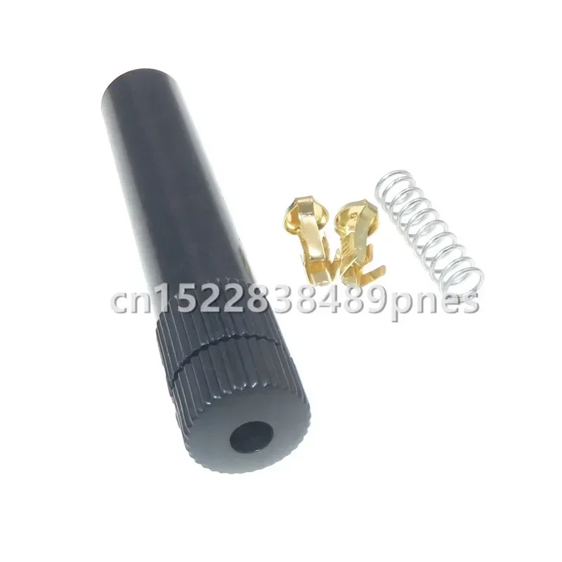 BX3014 Wiring Harness Black High Temperature Resistance Fuse Holder Screw Type Glass Fuses Box with Spring and Terminal