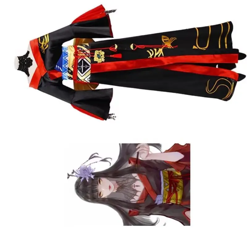 Spiel 14. Yotsuyu Kimono Cosplay Kostüm Japanische Uniform Halloween Party Outfits