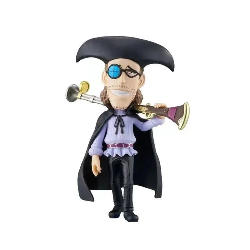 Bandai Genuine WCF ONE PIECE Marshall·D·Teach Trafalgar D. Water Law Kawaii Anime Action Figures Toys for Boys Girls Kids Gifts