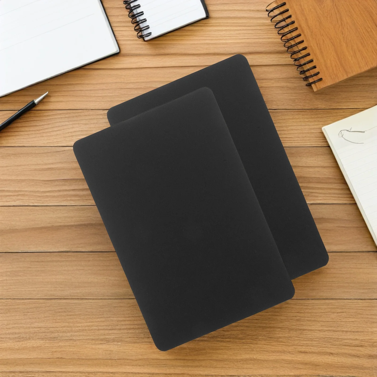 

100pcs Blank Message Cards 5.9"X3.9" Thick Paper Stock For Diy Greeting Notes Kraft Index Cards Mini Notecards Plain Postcards