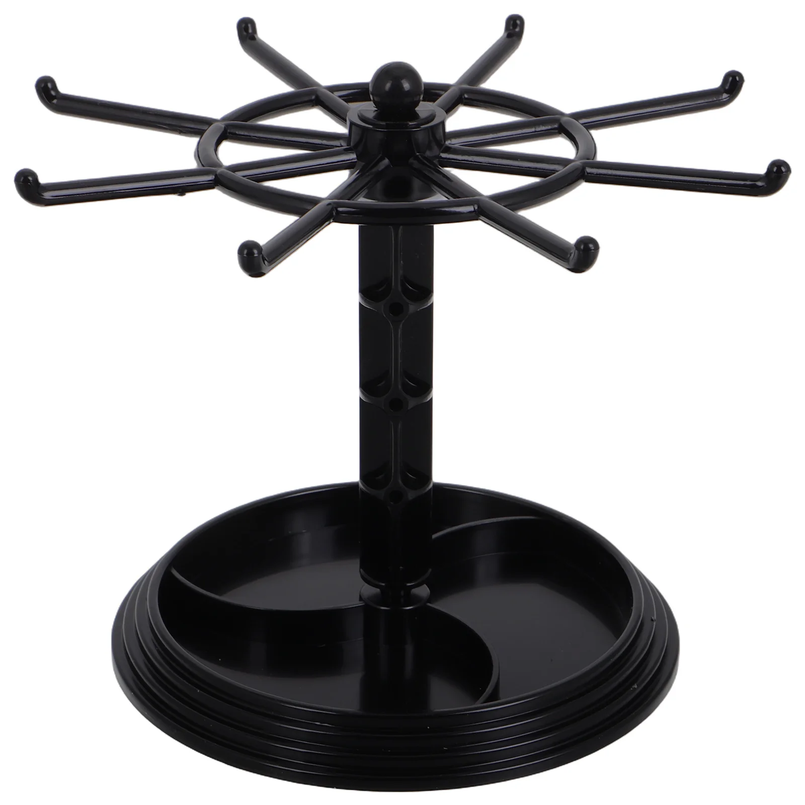

Rotating Jewelry Organizer Display Stand Keychain Holder Desktop Storage Rack for Bracelets Earrings Small Accessories