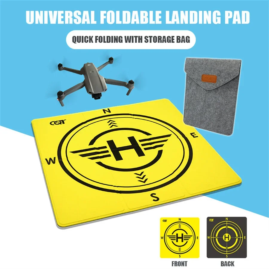 Double Side Parking Apron For DJI Mavic Drone Landing Pad Mats with Storage Bag For DJI Mini Drone For DJI FPV