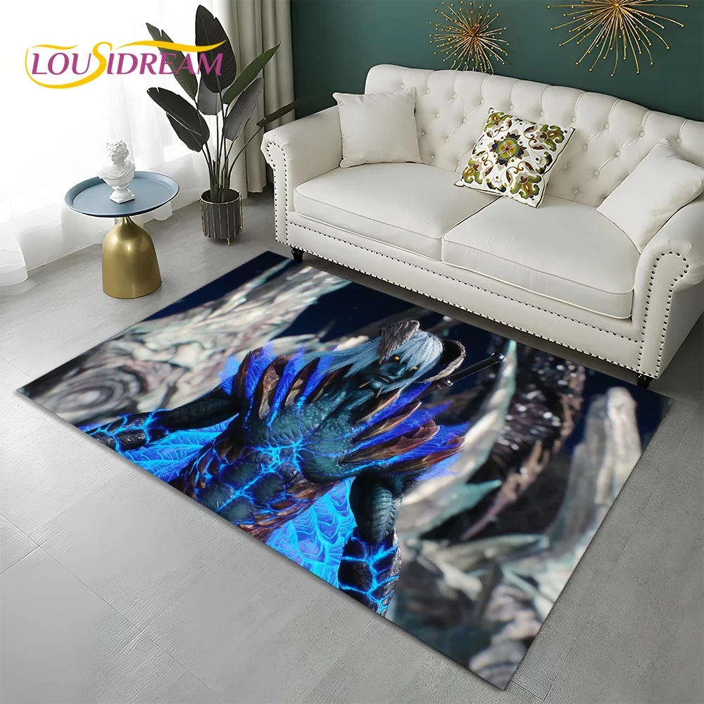 

D-Devil May Cry Games DMC Gamer Carpet Rug for Home Living Room Bedroom Sofa Doormat Decor,kid play Area Rug Non-slip Floor Mat