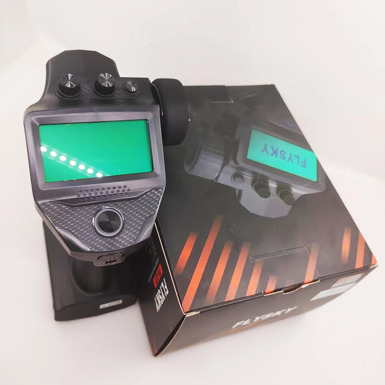 

FLYSKY FS-G7P remote control 7CH 2.4G transmitter with 2.4GHz ISM R7P receiver, suitable for cars and ships