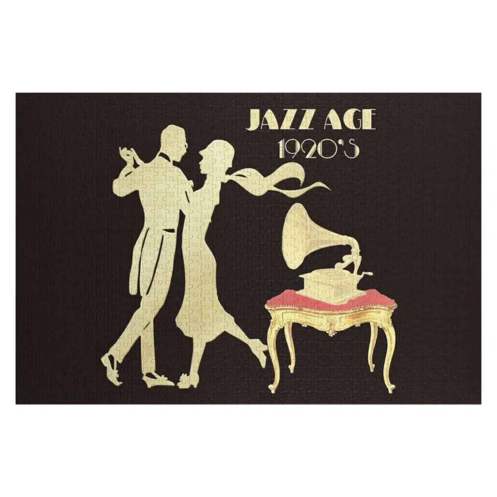 

Roaring 20s Jazz Age Jigsaw Puzzle Personalized Gift For Children Custom Gifts Puzzle