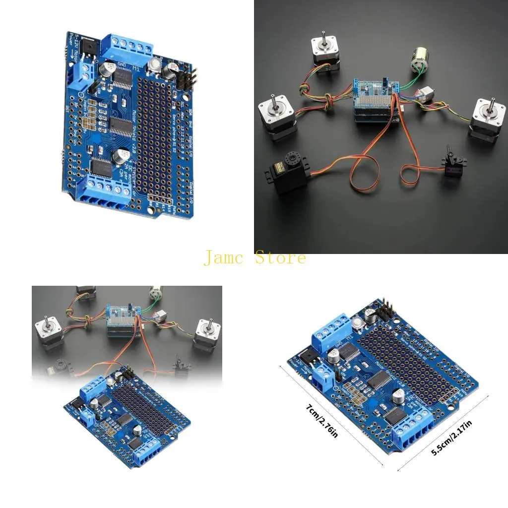 

LX0B Motor Control With Address Select Pins For Multiple Board Stacking