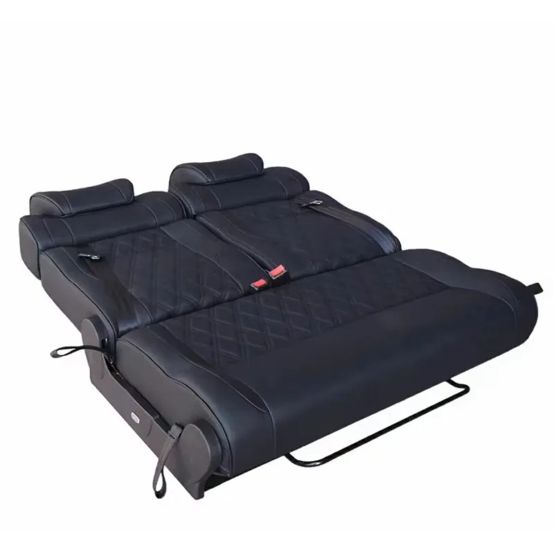 Marine Seat Car Seat Multi-function Double Chair Multi-angle Adjustment Modified Bed for Boat RV Car Bus with Slide Rail