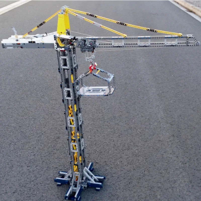 Tour suspendue classique avec télécommande, bloc de construction, modèle créatif pour garçon, jouet d'anniversaire et de noël pour enfants, cadeaux, MOC-25729