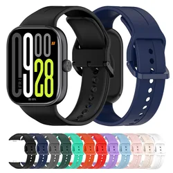 Silicone Bracelet Strap For Redmi Watch 5 6 Replacement Watch Band For Xiaomi Band 9 Pro