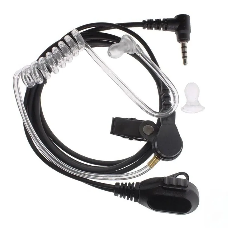 

Air Acoustic Tube PTT Mic Earpiece Headset for YAESU VERTEX VX-3R VX-2R FT-60R VX3R VX5R FT-60 VX2R VX150 VX-110 Walkie Talkie