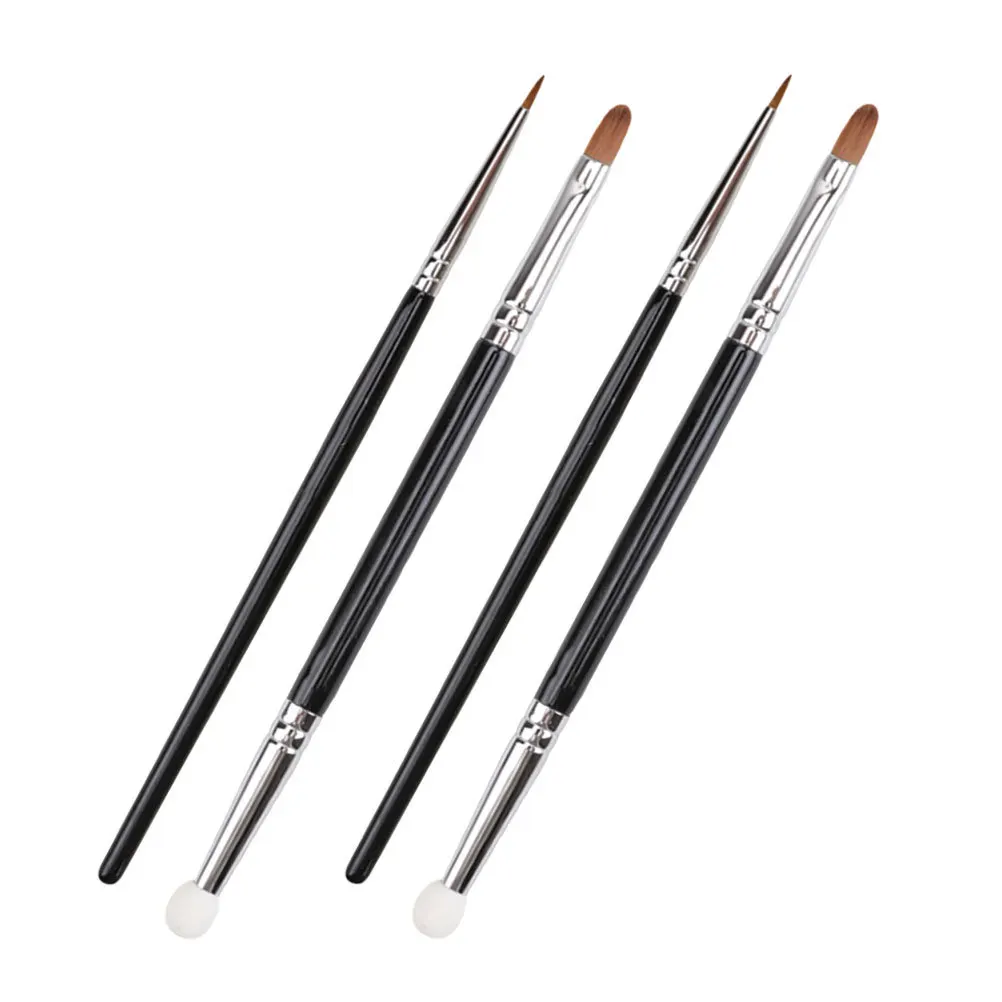 4Pcs Concealer Brush Multi Functional Dual Head for Eyeliner Lip Liner Nose Contour Creative Makeup Solutions Makeup