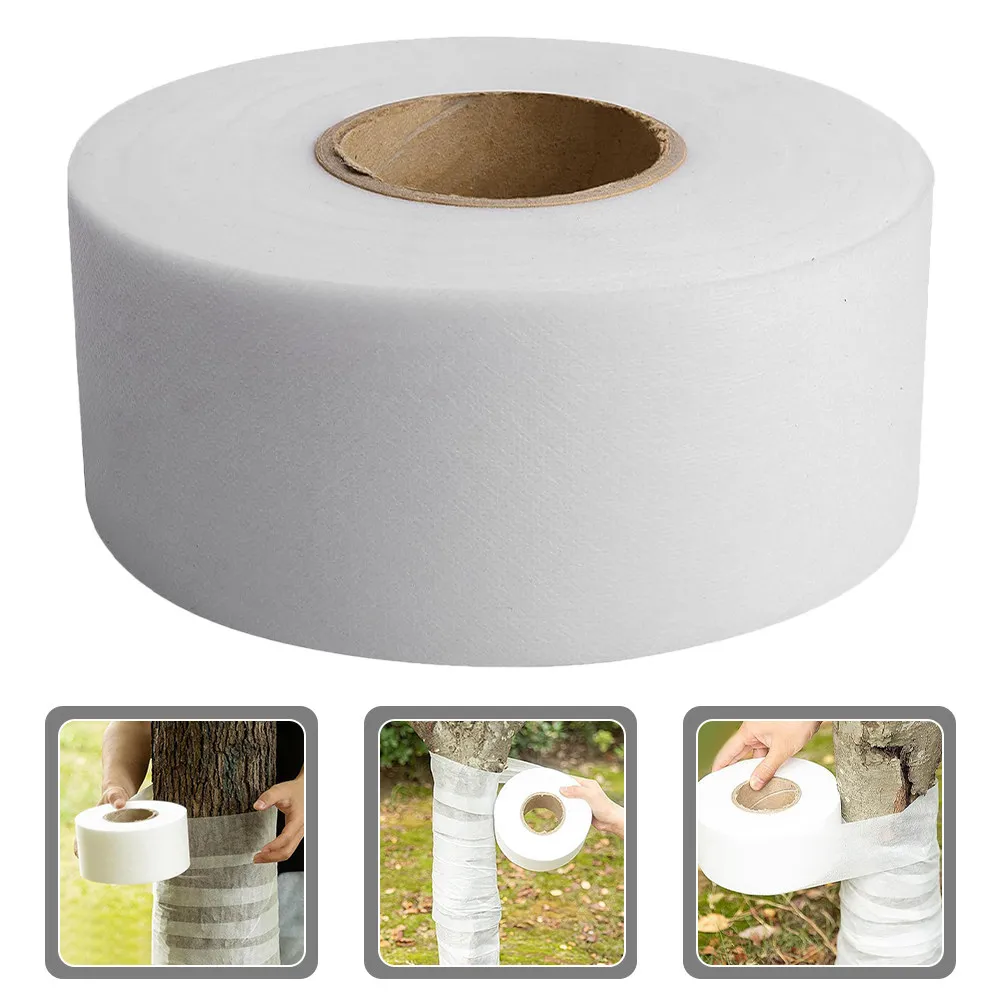1 Roll Tree Protector Wrap Winter-Proof Cold-Resistant Tree Trunk Wrap for Garden Fruit Trees Shrubs Protects from Frost Sun