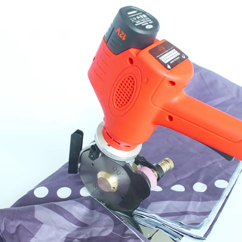 Electric Scissors Clothing Fabric Rechargeable Electric Circular Knife Cutting Machine Leather Fabric Paper Cutting Machine