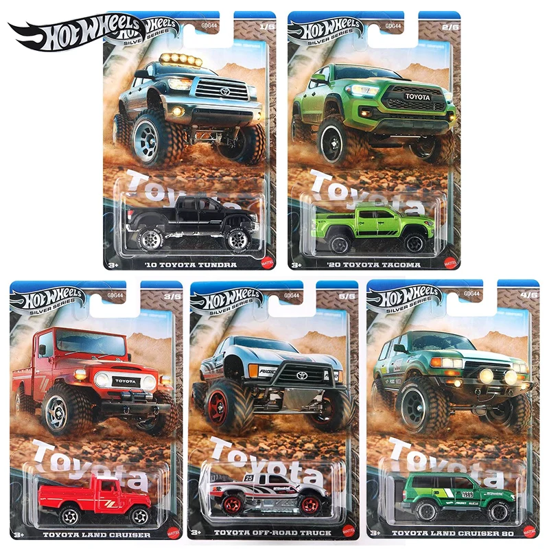 

Genuine Hotwheels Land Cruiser Collectible Car Model High-Quality Off-Road Vehicle Figurine Gift Series Toy Hobby Play Vehicle