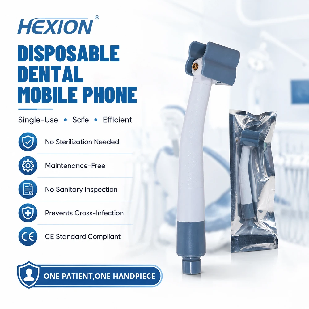 Hochwertiges persönliches Dentalhandstück, Hochgeschwindigkeits-Handstück mit Einzelwasserspray, mit Adapter, Luftturbine, für den persönlichen Gebrauch, Schnellkupplung. – Detail 2