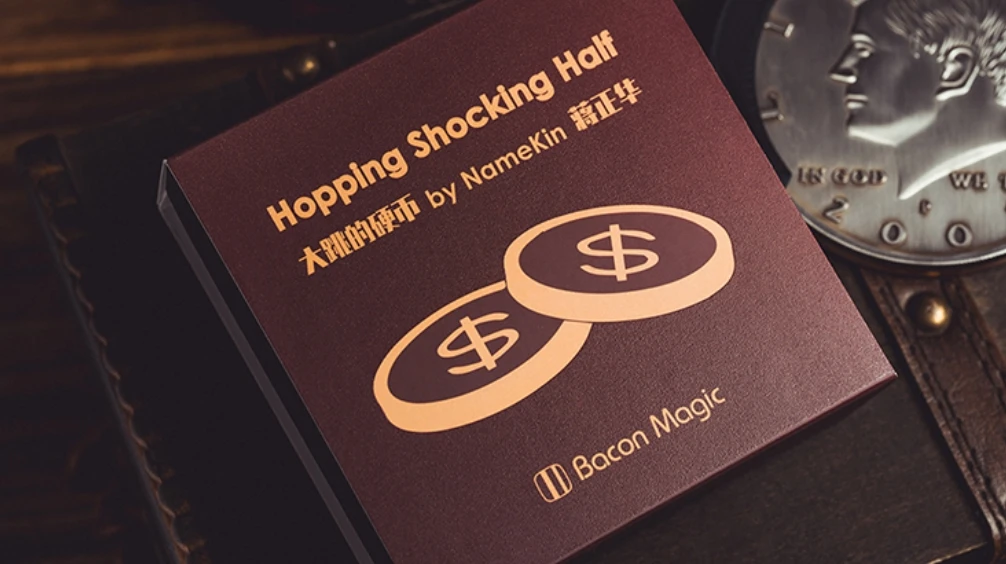 

Hopping Shocking Half by NameKin - Magic tricks (Instant Download)