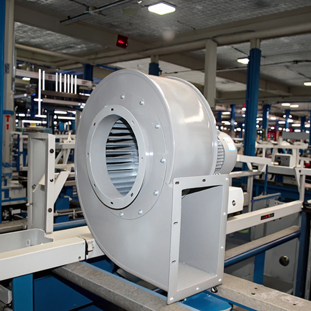 High Quality Low-noise 220V/380V Aluminium Multi-wing Centrifugal Exhaust Fan Duct Fan For Construction Farm Use 10m/s~15m/s