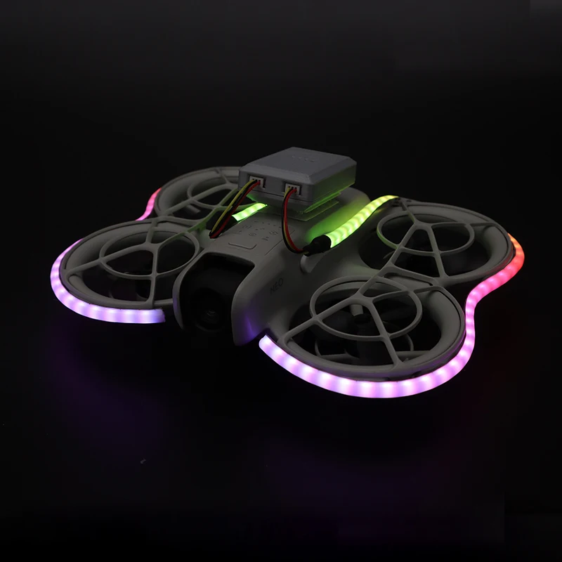 Para DJI NEO Dazzle Color Light Strap AVATA Night Flight Light Strap