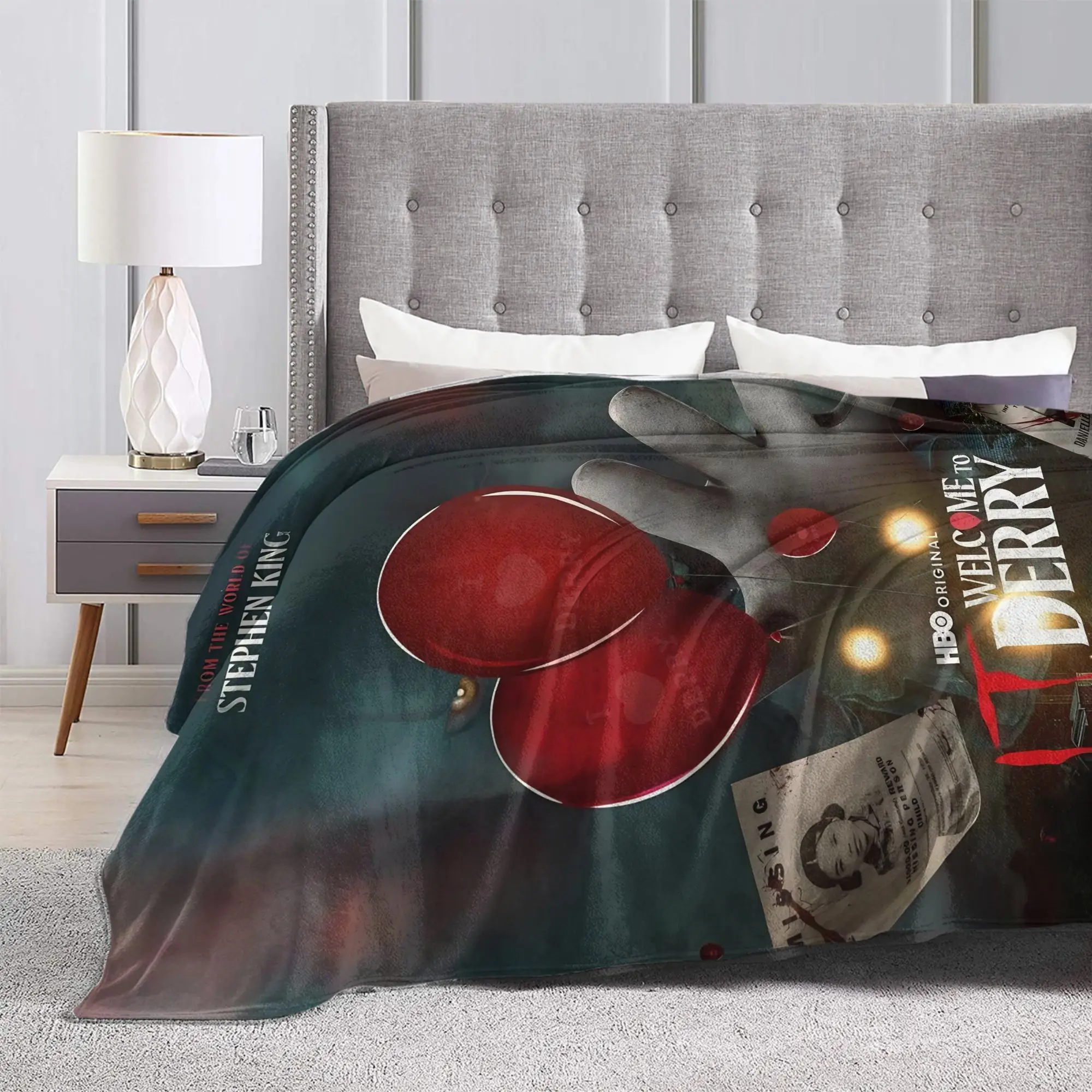 بطانية دافئة السفر تلقائي مرحبا بكم في ديري 2025 المسلسلات التلفزيونية الجديدة فيلم رمي بطانية الفانيلا المفرش لغطاء السرير كرسي الأريكة