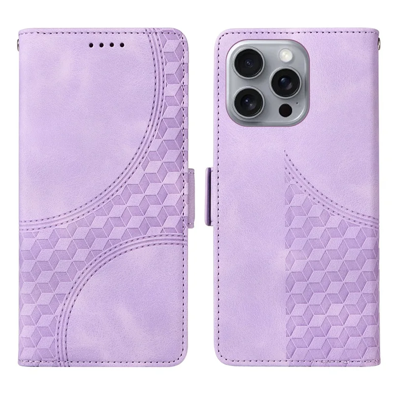 

Leather Flip Wallet Case for iPhone 16 Pro Max/16 Pro/16 Plus/16 - Magnetic Closure Folio Cover | Shockproof All-Inclusive