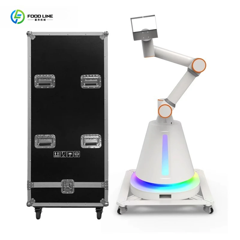 Customized Multi Angle Slow Motion Robotic Arm Beauty Capturing Photo Booth