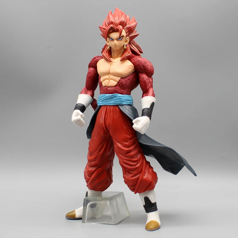 26cm Anime Dragon Ball Super Saiyan 4 Vegito Figurine Vegetto SSJ4 PVC Action Figure Collection Model Toys for Children Gifts