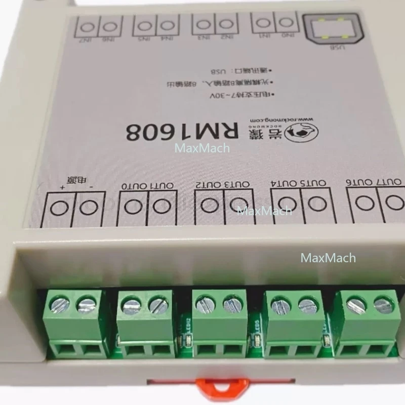 USB إلى وحدة IO الرقمية التبديل Optocoupler عزل الترانزستور أو التتابع لنظام التشغيل Windows Linux Android C #   بيثون جافا لاب فيو