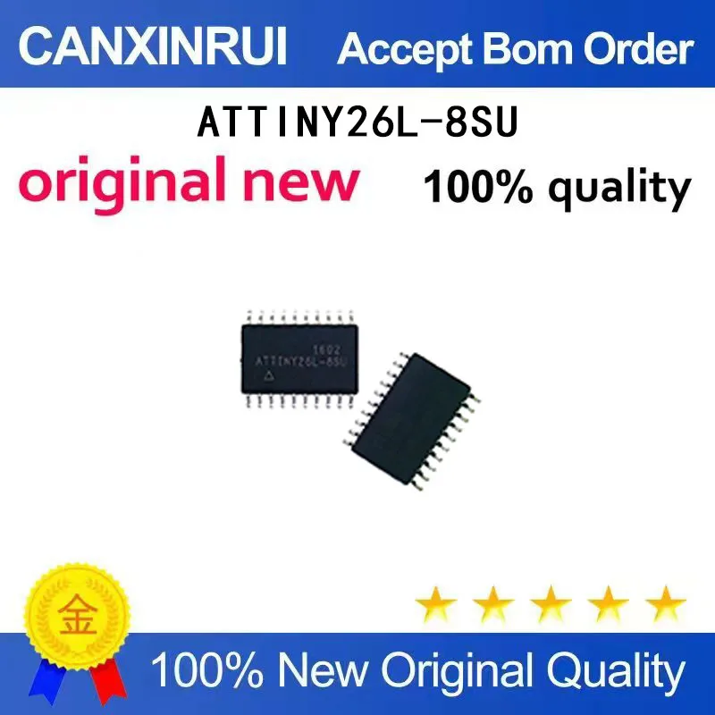 

(5-100 Pieces) New original ATTINY26L ATTINY26L-8SU AVR microcontroller chip SOP-20