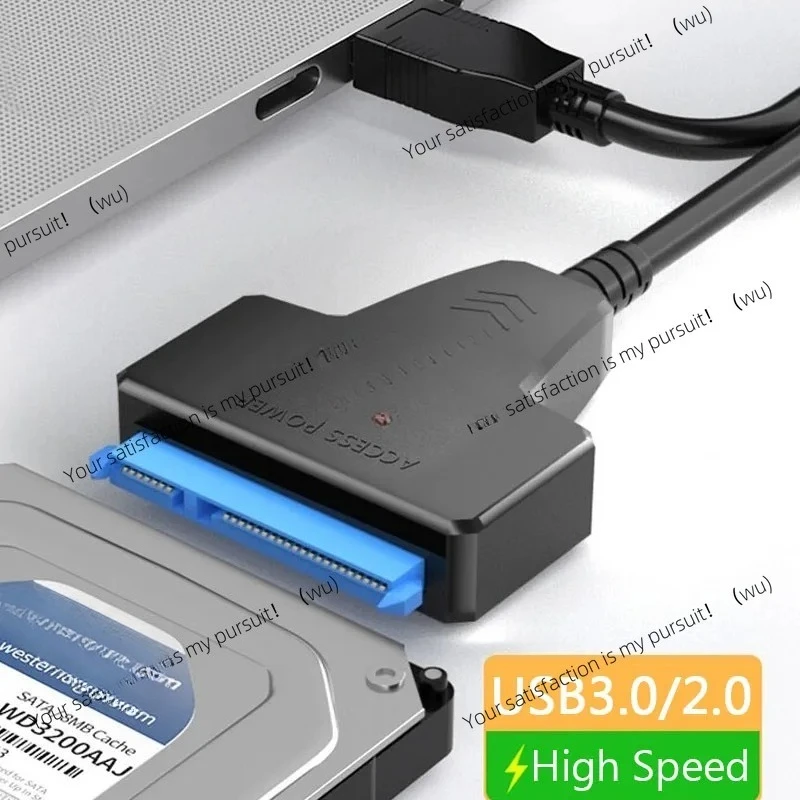 Adaptador de disco duro USB 3,0 a SATA de 2,5 pulgadas SSD HDD para ordenador portátil de escritorio adaptador