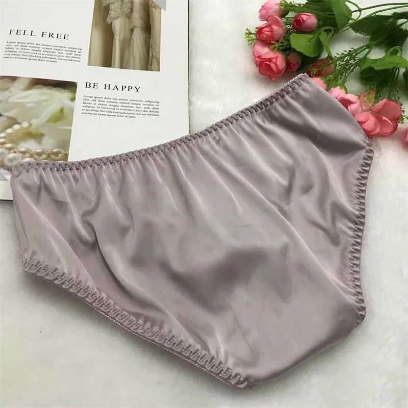 Mens Panties Sexy Satin Silky Underwear Sissy Gay For Man Solid Color High Quality Briefs Many Styles sexy men underwear