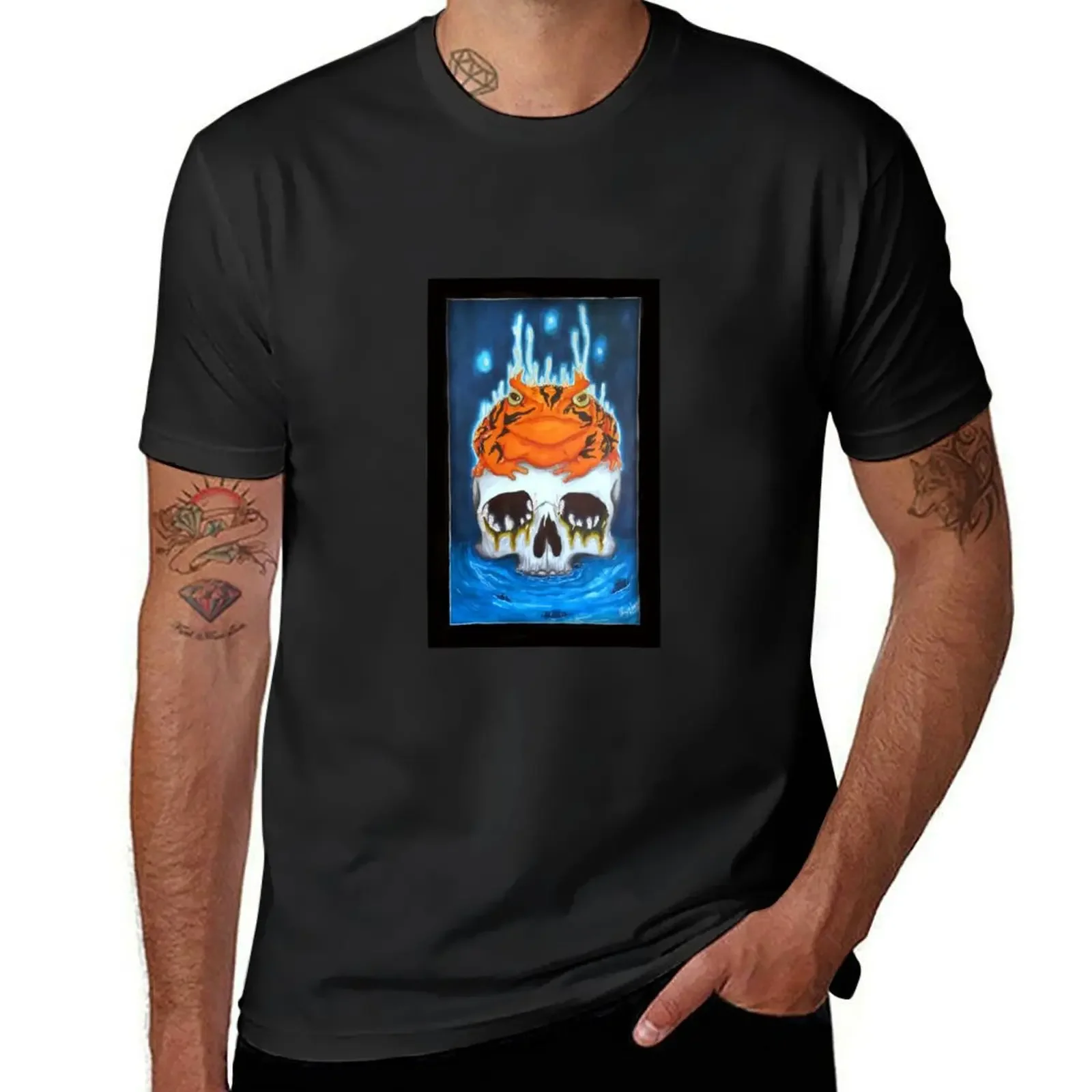 Death of the Toad Sage T-Shirt sweat cotton graphic tees oversizeds mens t shirts