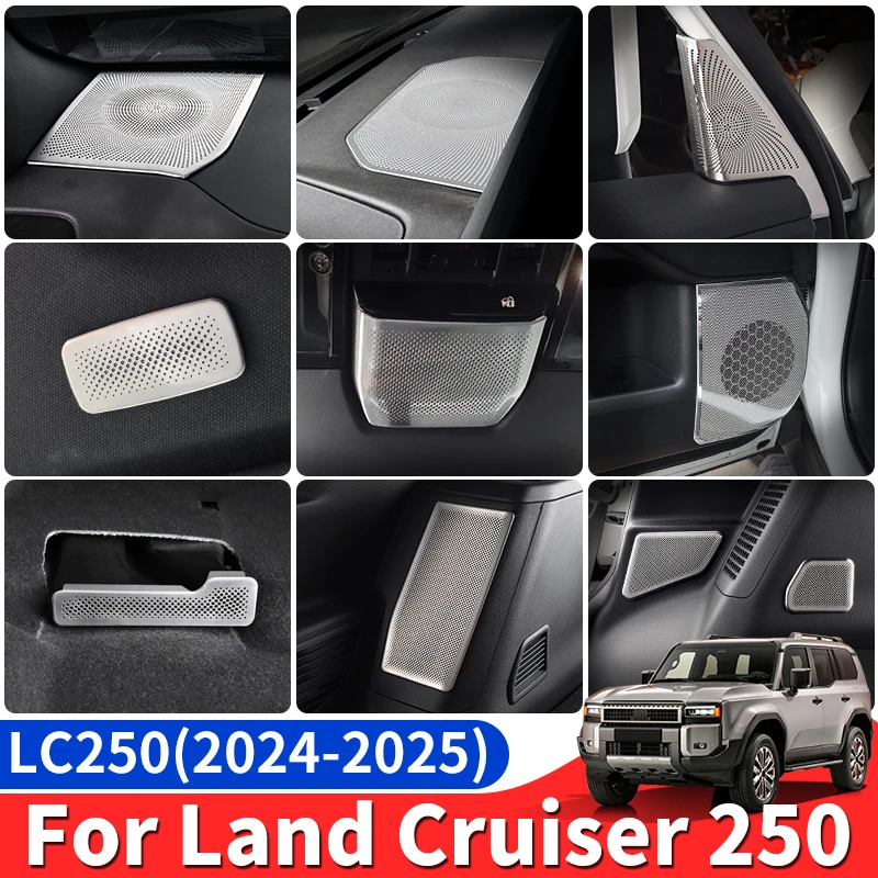 

Для Land Cruiser Prado LC250 2024 2025 крышка звукового сигнала interio 1958 J250 вентиляционное отверстие для кондиционера декоративная наклейка автомобильные аксессуары