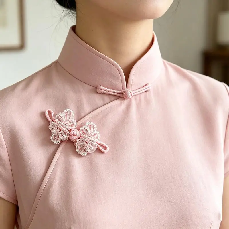 New Chinese Style Clothing Buttons Sewing Button DIY Handmade Beaded Buttons Needlework Plate Buckle Clothing Accessories