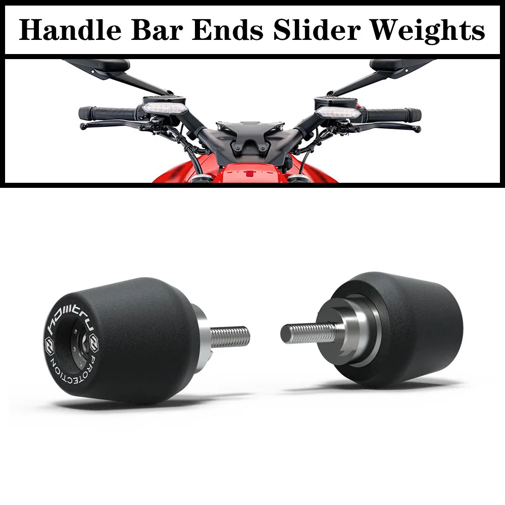 

Motorcycle Handle Bar Ends Plug Grips Handlebar Plug Caps For Honda CB400 Super Four 1999-2022