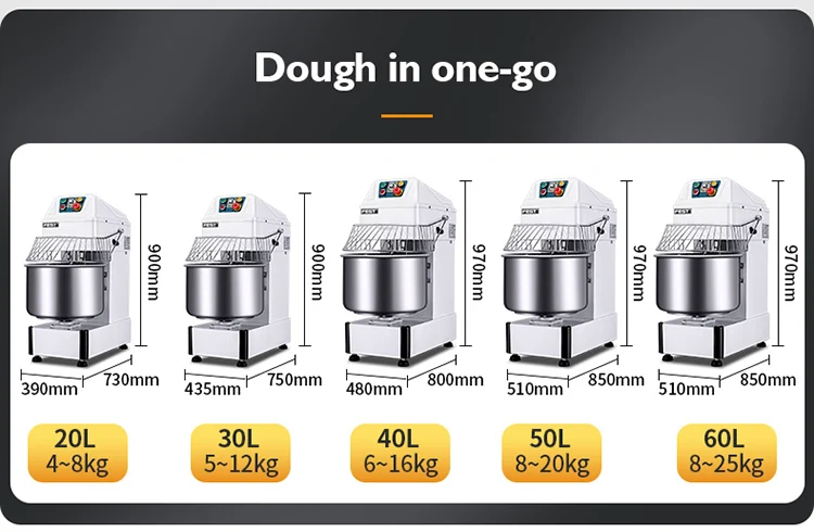 

Commercial Electric Beater For Cakes Mixer Stand Mixer Machine Mixer For Kitchen Dough Hook 5l 7l 10l 15l 20l 26l 30l 40l 50l 60