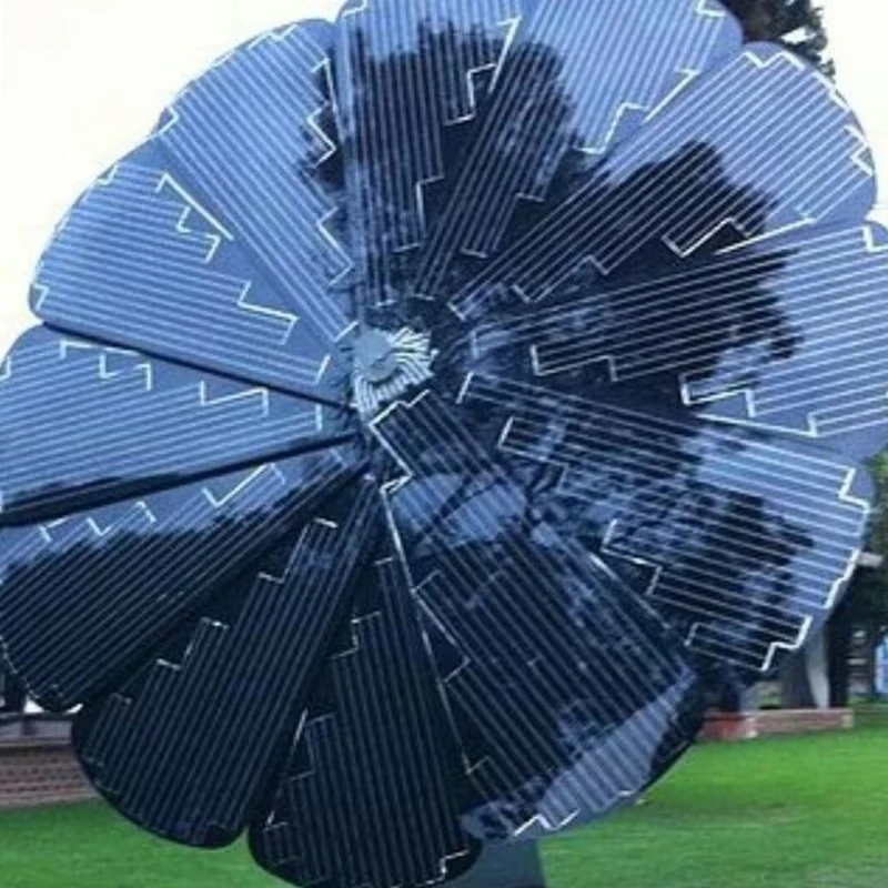 Настенный аккумулятор для хранения, солнечная энергия, фотоэлектрические монокристаллические кремниевые солнечные панели, 1000 Вт, домашняя энергия, солнечный цветок