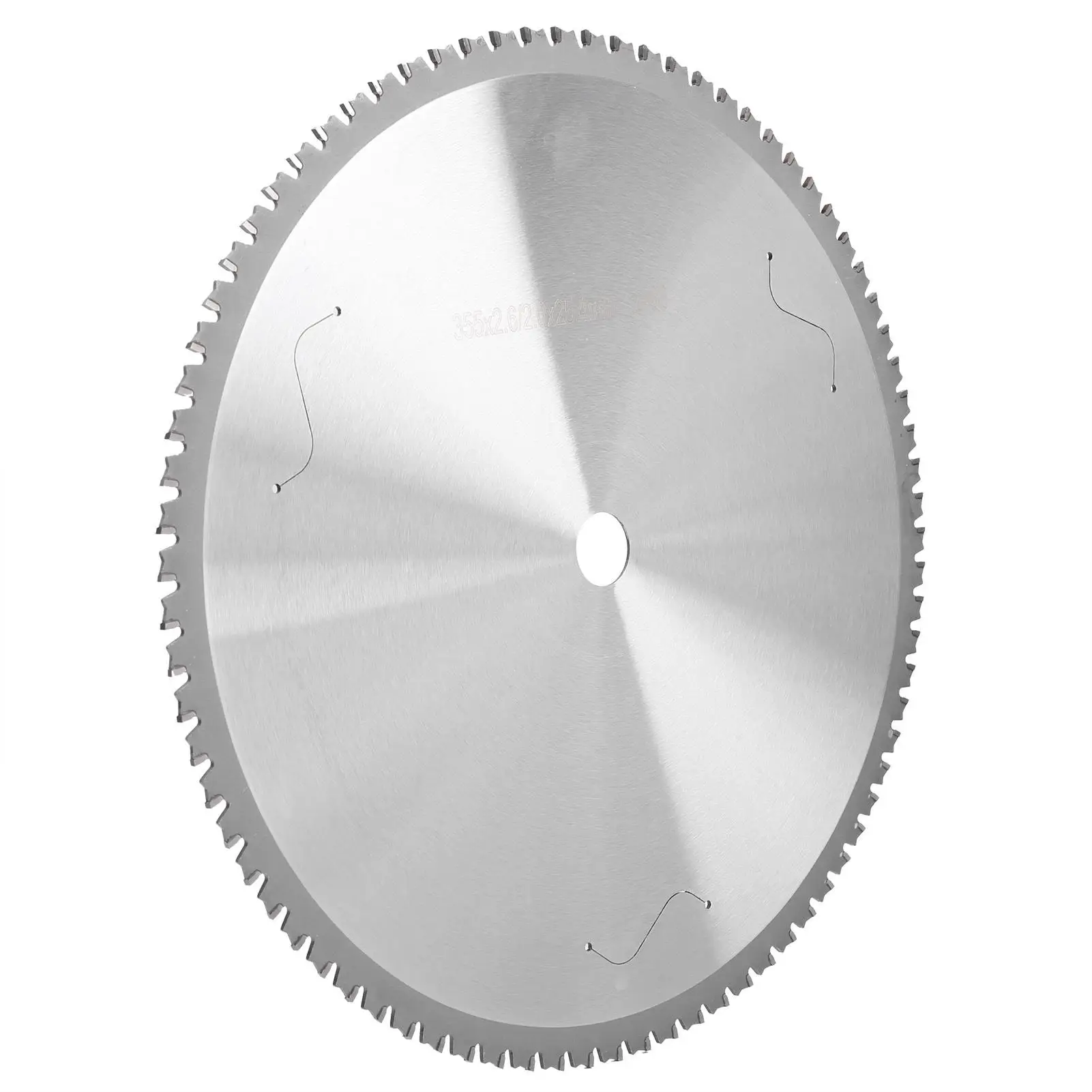 80T HSS Circular Saw Blade 355x2.6x2.0mm Metal Cutting Disc