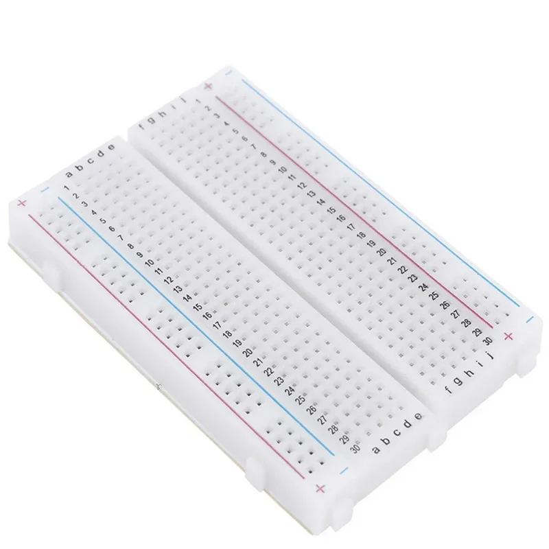 1-10pcs 400 Tie Points Solderless PCB Breadboard Mini Universal Test Protoboard DIY Bread Board for Bus Test Circuit Board image 5