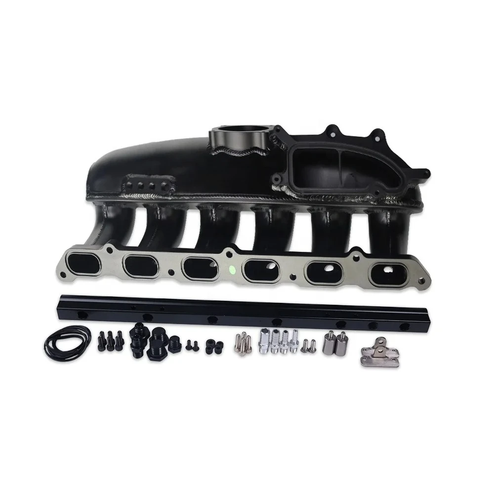 1126HOT Billet 6061 N54 Intake Manifold for BMW E92 Coupe 335i 2007 Throttle Body Assembly Fuel Rail Kits Port N54b30 Twin Scrol