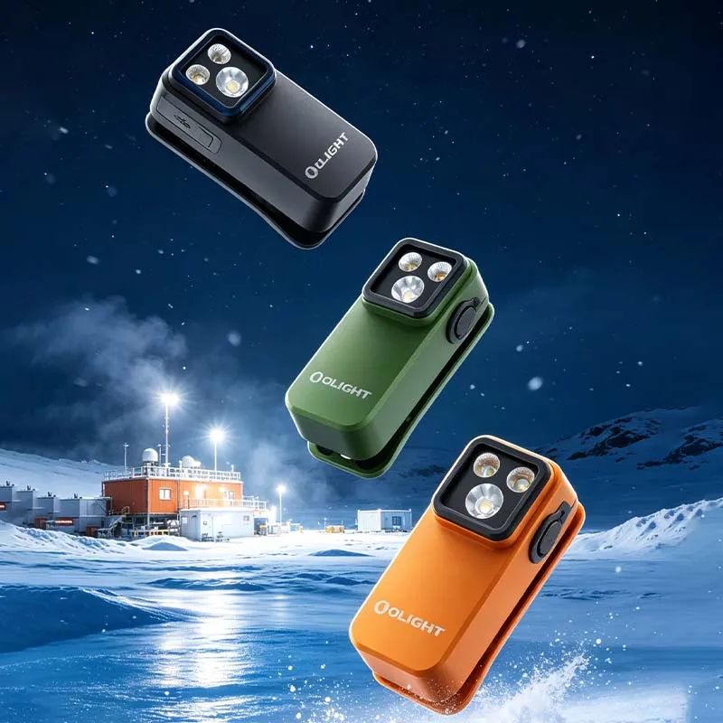 Olight Oclip Pro Ultra Aluminum Alloy 5.7cm Flashlight Outdoor Magnetic Headlight Portable Mini Flashlight Lithium Battery Gifts